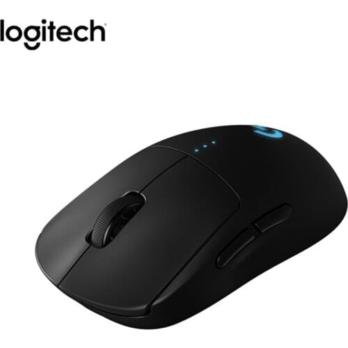 Original Logitech G Pro Wireless Top Gaming Mouse Lightspeed For ESports Hero16K Sensor RGB Lighting Wireless Charging Dual