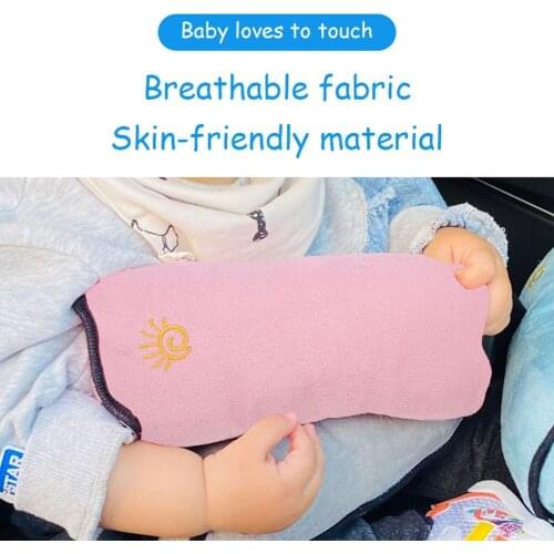 Car Seat Belt Pillow Breathable Plush Seatbelt Shoulder Cushion Car Accessories Harness Shoulder Pad Children Protection