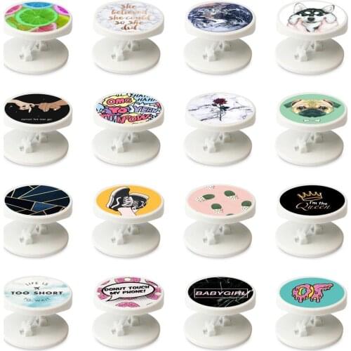 Expanding Phone Stand Grip Finger Rring Support Phone Stand Round Foldable Mobile Phone Holder for iPhone 11 pro