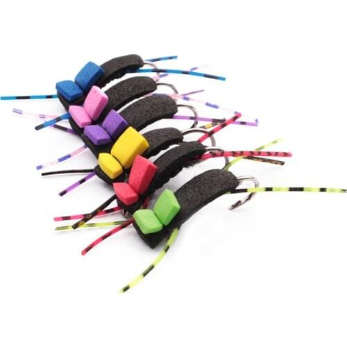 Tigofly 12 pcs/pack Dry fly Terrestrial Insect Beetle Fly Foam Fly Fly Fishing Flies Lures Size 4