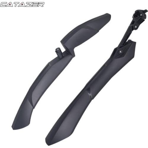 2pcs Bike Mud Fenders 24-29inch Bicycle Mudguard Mud Wings Front/Rear Wheel Use 1 Pair Convenient Install Release