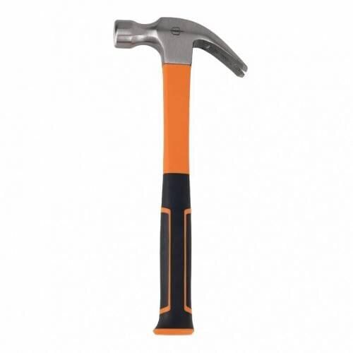 Fork Hammer Woodworking Multifunctional Anti-Slip Shockproof Steel Round Head Hammer Plumbing Repair Hand Tools