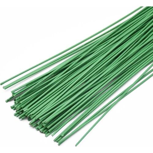 10/20 Pcs 40Cm Iron Wire Pole Arrangement Accessories Vases for Home Decor Wedding Holding Material Cheap Artificial Flowers