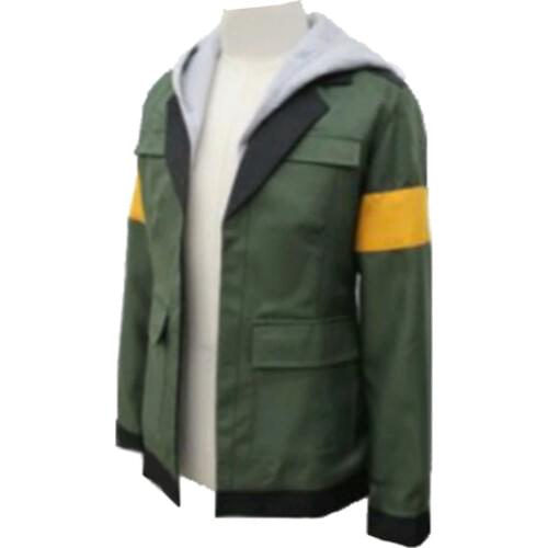 2020 Voltron Legendary Defender Lance Cosplay Costume Lance Hood Jacket For Halloween Carnival Top Coat Custom Made