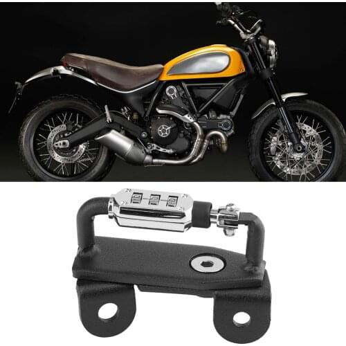 Motorcycle Helmet Lock Aluminum for Ducati Scrambler 400 Models 2 800 Models Icon / Full Throttle / Urban Enduro 2015