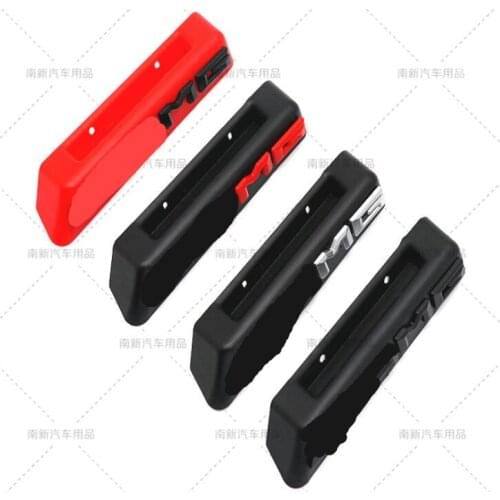 Black Red Front Mesh Grill Decal Sticker Badge For A C E S CLA CLS G A45 E63 3D