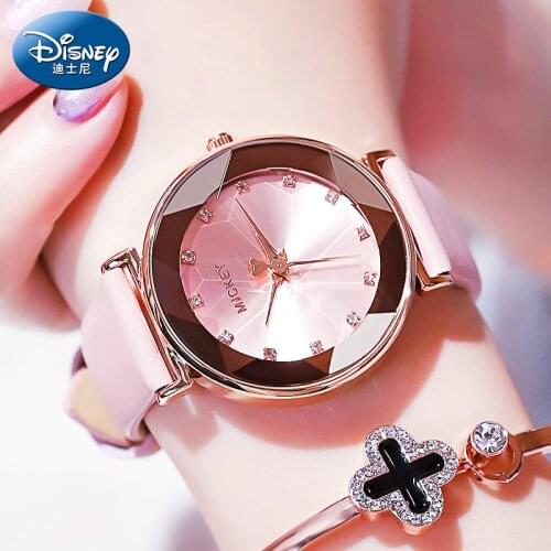 Женские водонепроницаемые часы Disney China At AliExpress
