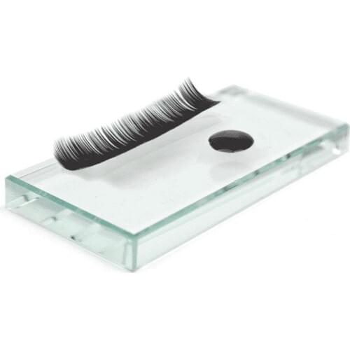 ICYCHEER Top Quality Eyelash Extension Tool Jade Stone Crystal Individual Eyelash Glue Holder & Eyelash Adhesive Stand