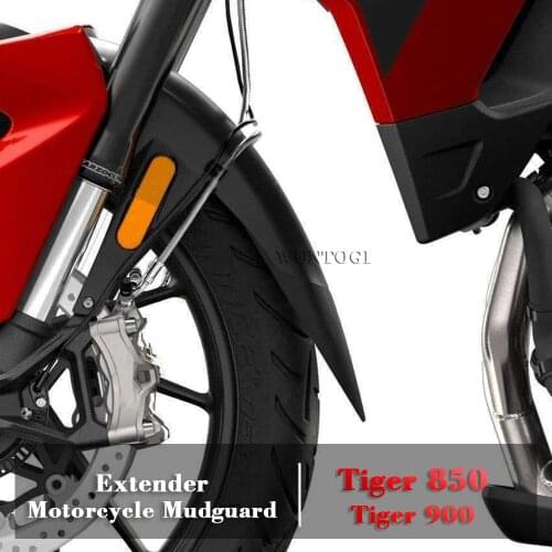 Motorcycle Fender For Tiger 850 Sport Tiger 900 rally Tiger 900 GT Front Rear Mudguard Fender Extender Extension Kit