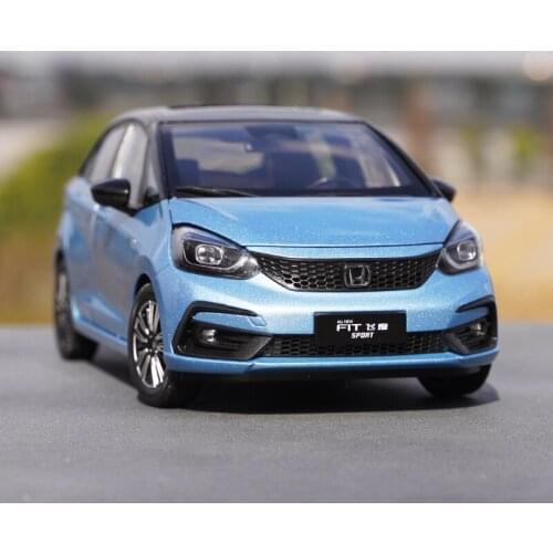 1/18 Metal alloy die-casting car model GAC Hondas new Fit fourth generation Adult collection Toys for children Family display
