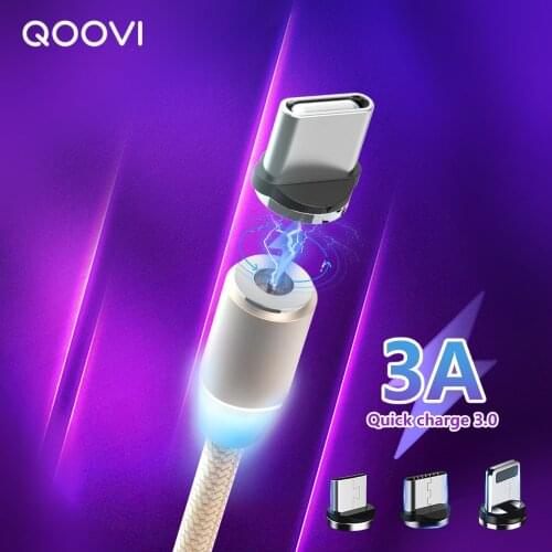Магнитные кабели для мобильных телефонов QOOVI China At AliExpress