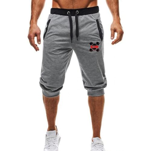 Summer fashion Brand Mens Jogger Sporting Thin Shorts Men Black Bodybuilding Short Pants Male Fitness Gyms Shorts for workou