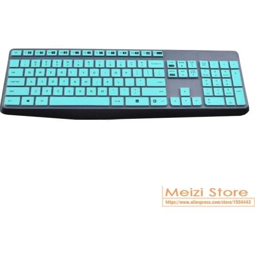 For Logitech MK315 MK235 K235 K375S Silicone Wireless Bluetooth Desktop keyboard Cover Protector Dust Cover Film