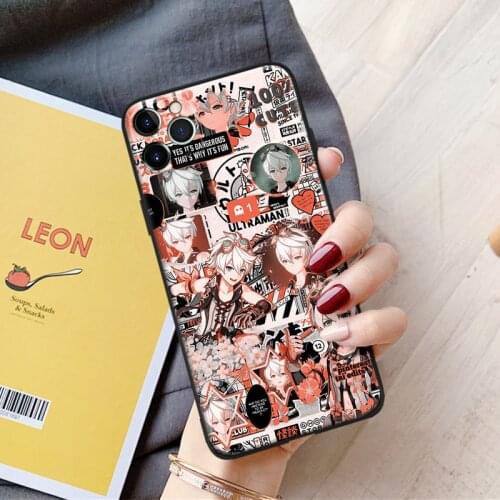 Bennett Genshin Impact game For IPhone Se 6 6s 7 8 Plus X XR XS 11 12 Mini Pro Max Glass TPU Silicone Phone Case Cover Shell