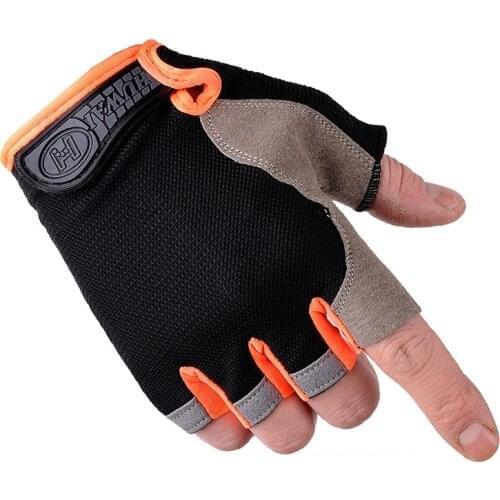 Cycling Gloves Bicycle Gloves Bike Gloves Anti Slip Shock Breathable Half Finger Short Sports Gloves Accessories for Men Women