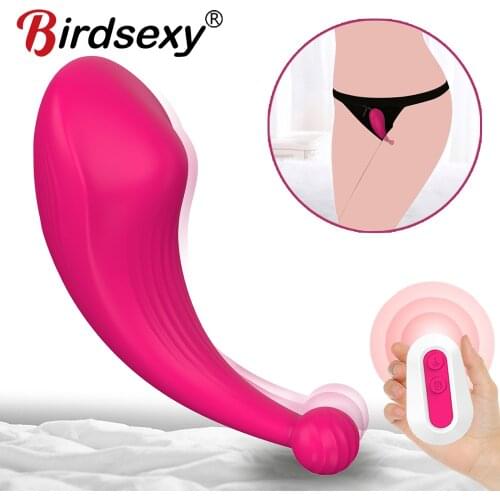 Panties Vibrator For Couple Adult Sex Toy Wireless Remote Portable Clitoral Stimulate Invisible Vibrating Eggs Sex Toy for Women
