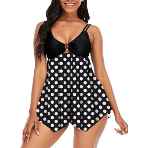 Women Plus Size Swimsuit Printed Bikini Push-up Padded Swimwear And Swimming Trunks Beachwear Set Swimming Suit Biquini