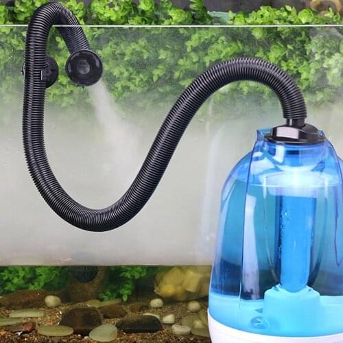 Amphibians & Reptile Humidifier Fogger w/Extension Tube f/Terrarium UK Plug