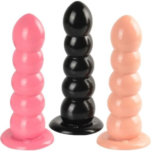 Anal Beads Big Butt Plug Men Women Ass Vaginal Balls Anal Dilator G Spot Stimulator Anal Plug Buttplug Fetish Adult Sex Toys