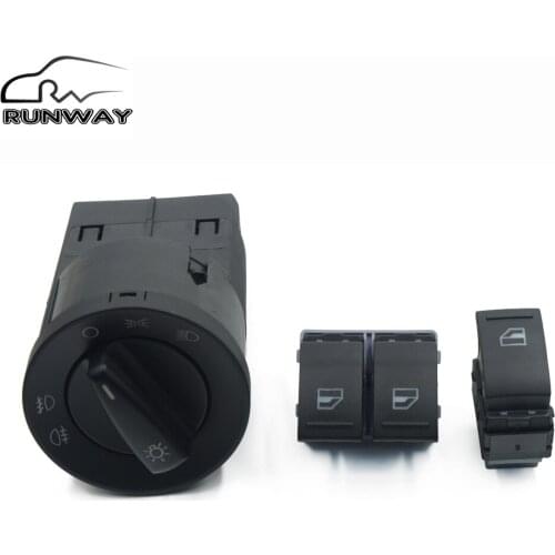 For VW Transporter T5 T6 2005 - 2014 7E0 959 855A 7E0959855 1C0 941 531A Power Electric Headlight Window Control Switch Button