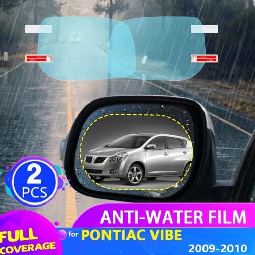 Car Rearview Mirror Film for Pontiac Vibe 2009 2010 Full Cover Anti Fog Rainproof Sticker Accessories