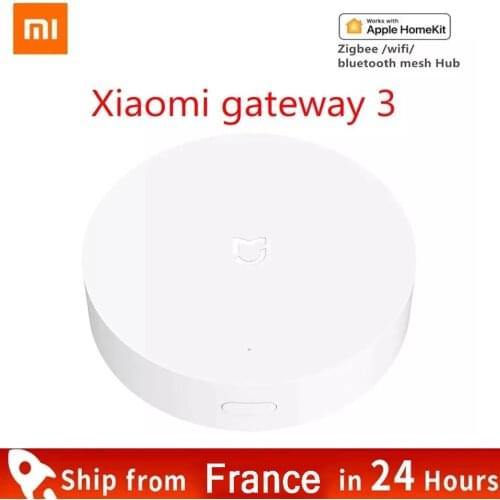 Xiaomi Multimode Smart Home Gateway 3 ZigBee WIFI Bluetooth Mesh Hub Work With Mijia APP Apple Homekit Intelligent Home Hub