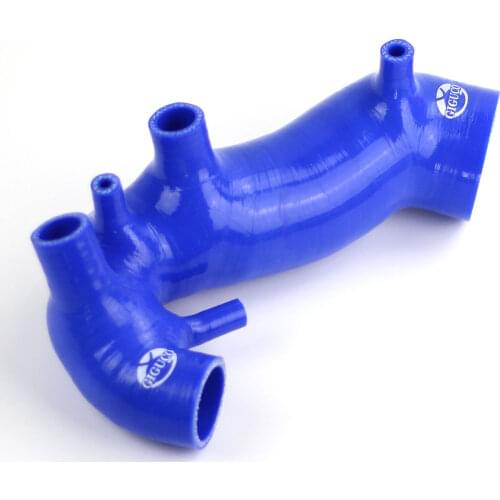 #0032 For Audi A4/Passat B5 B6 1.8T 2001- 2005 Silicone Induction Intake Hose Pipe Kit Blue