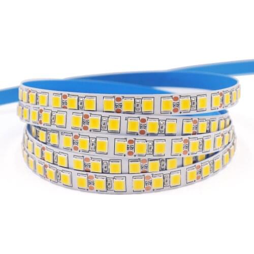 5M LED Strip Light 12V 5054 2835 Flexible LED Tape 120Leds/m 240Leds/m Waterpoof Diode Light Stripe Lighting for Home Decoration