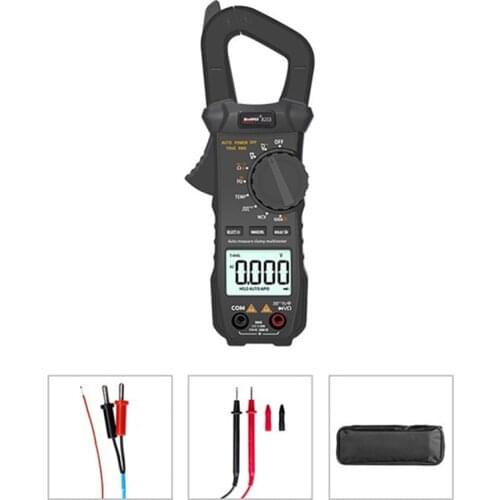 WinAPEX Clamp Meter, Digital Multimeter 600 Ampere with DC Clamp AC/DC for Voltage Test Resistance Test