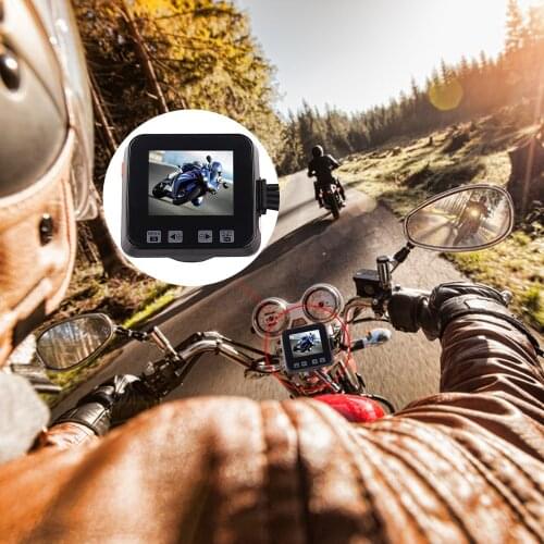 Motorcycle GPS WiFi Dual Lens Driving Recorder DVR Dash Cam 1080P Full HD Front Rear View Waterproof Motorbike Locomotive Camera