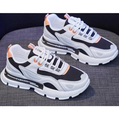 2021 Casual Shoes Fashion Sneakers Fashion Comfortable Breathable Womens Shoes Sneakers Lightweight Luminous Platform Shoes