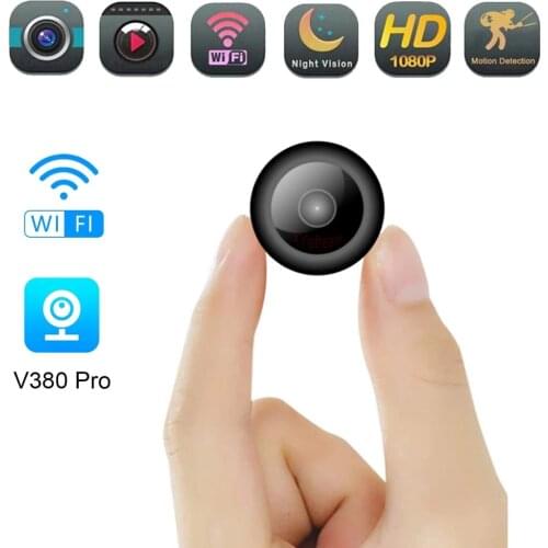 1080P Surveillance Camera Wireless HD Mini Wifi Camcorder Motion Night Vision P2P Nanny Camera DVR Detection Home Security Cam