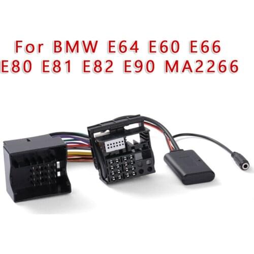 Bluetooth 5.0 Music Audio Adapter MIC For BMW E64 E60 E66 E80 E81 E82 E90 MA2266 Bluetooth Cable Adapter With Microphone
