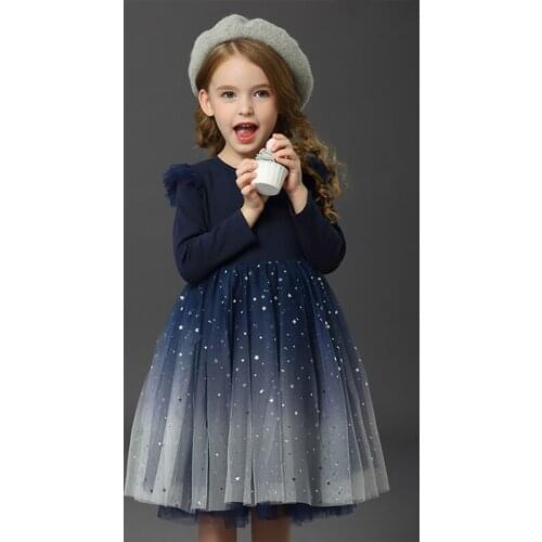 2020 New Brand Girl Summer Sweet Princess Dress Mesh Full Balle Gown Regular CuteCasual Crew Neck Party Clothing For Children