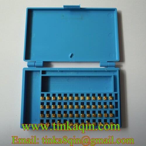 FR-980 810 1120 1000 Hualian Sealing machine boxed ink word Custom ink letters Sealing machine small letters borther accessories