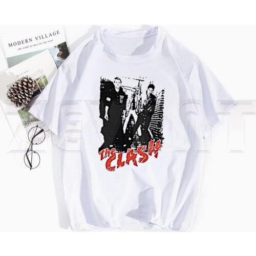 London Calling The Clash Album Ullzang T Shirts Spring Tops Tees Men Women Short Sleeve Casual T Shirt