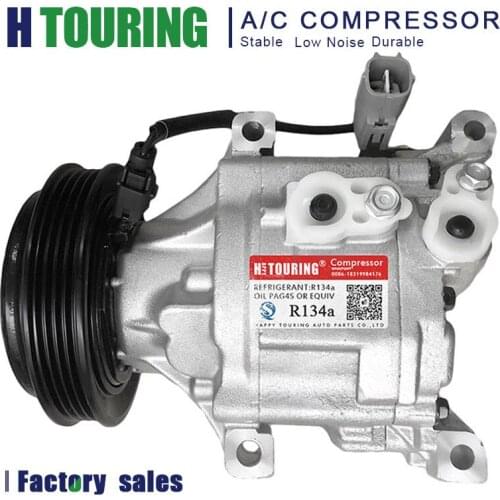 For Scsa06c AC Air Conditioner Compressor for Car Toyota Yaris 1999-2002 115MM 88310-52451 447180-8820 447180-9150 88320-52040