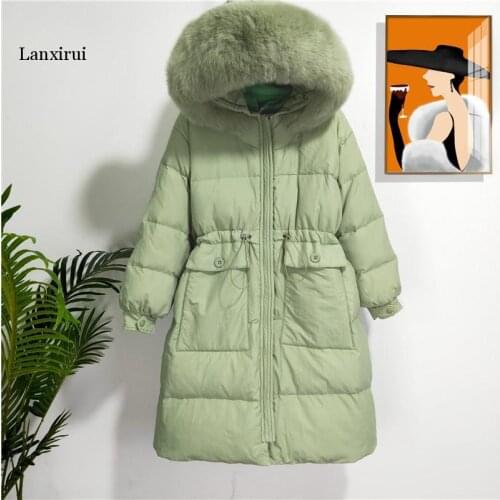 Женские черные пуховики Lanxirui China At AliExpress