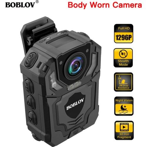 New Body Camera T5 Audio Recording Wearable Police Camera Law Enforcement Night Vision Loop Recording DVR Mini camera