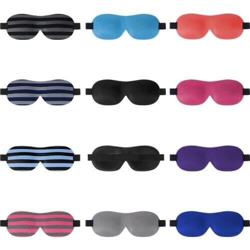 NEW 3D Sleep Mask Travel Eyepatch Eyeshade Cover Shade Eye Patch Women Men Soft Portable Blindfold High Quality Dropshipping