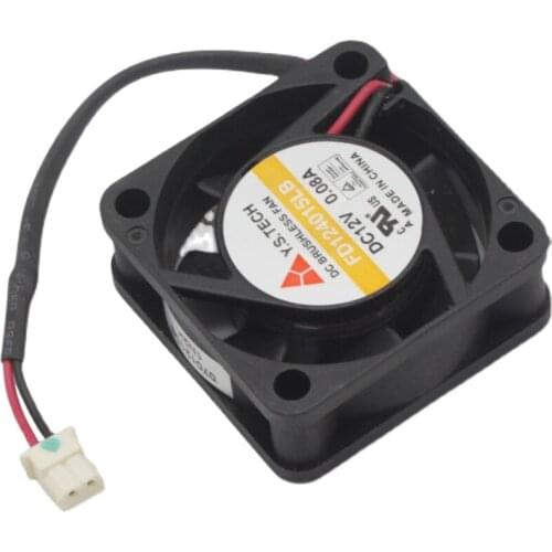 Original FD124015LB 4015 4cm 12V 0.08A mute cooling fan