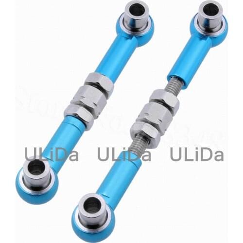 RC 1:10th On-Road Car Front/Rear Servo Link 2P For HSP 122017 Blue Upgrade Parts