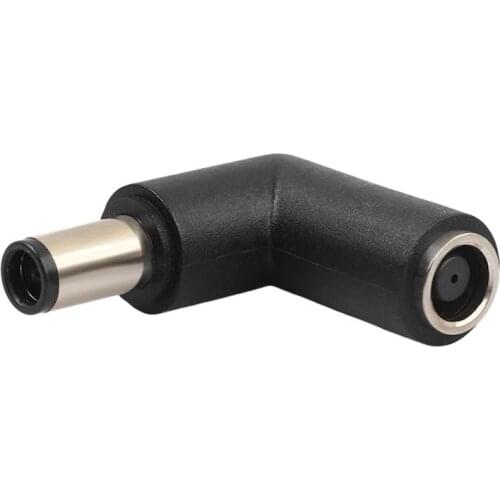 7.4mm Female to 7.4mm Male 90 Degree Right Angle Connector Adapter Converter for HP Laptop for DELL Laptop Accessories