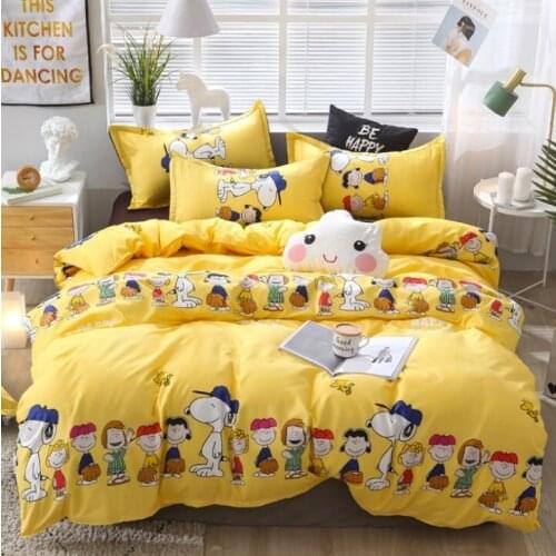 Bedding Set luxury Animal Fox 3/4pcs Family Set Include Bed Sheet Duvet Cover Pillowcase Boy Room Decoration Bedspread