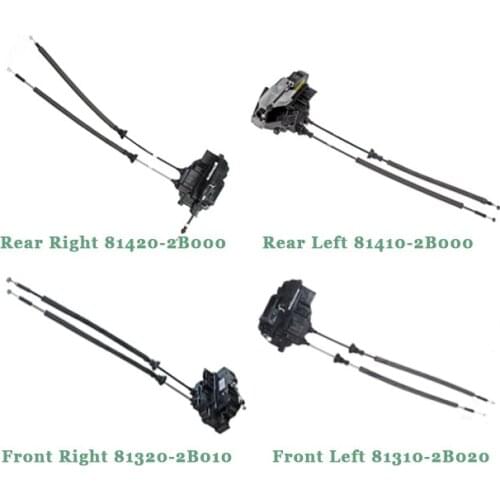 New For Hyundai Santa Fe 2006-2009 Front Rear Left Right Side Power Door Lock Actuator 81410-2B000 81420-2B000 81310-2B020