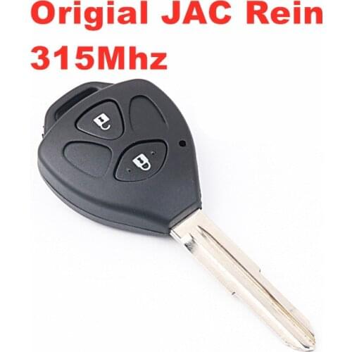 For original JAC Rein folding remote control car key 315Mhz