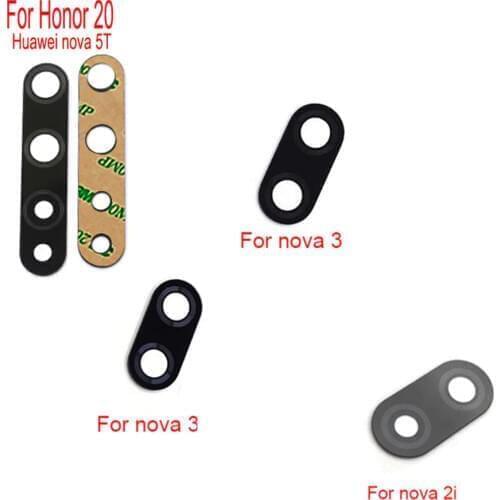 For Huawei nova 3 3i 2i Nova 5T honor 20 Back Rear Camera Glass Lens Cover Replacement