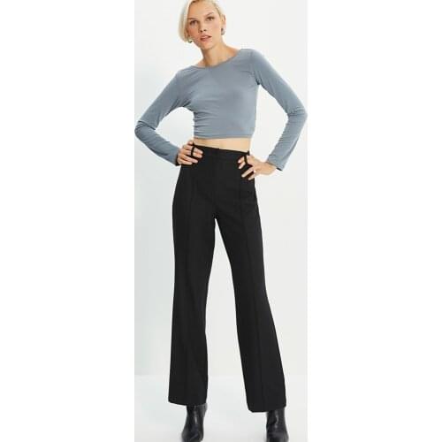 TRENDYOLMİLLA Women's Wide Trousers