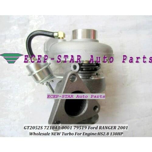 Free Ship GT2052S 721843-0001 721843-5001S 721843 79519 79522 Turbo Turbocharger For Ford Ranger 2001- Power Stroke HS2.8 2.8L