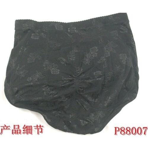 Hot selling * High waist Women Padded Brief Push up Lace women panty with cotton pads